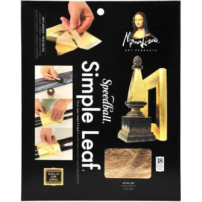 Mona Lisa Gold Leaf Sheets by Speedball