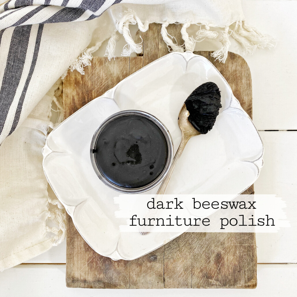 Dark Brown Beeswax Furniture Wax by Sweet Pickins