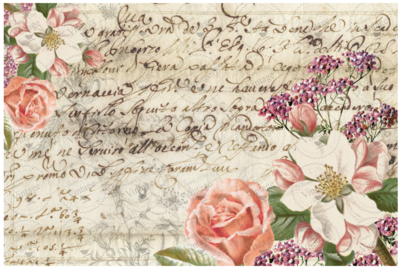 La Mamie Floral Decoupage Paper by JRV