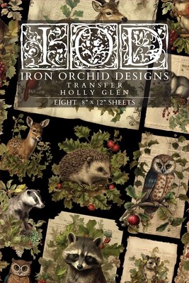 HOLLY GLEN TRANSFER by IOD - Iron Orchid Designs