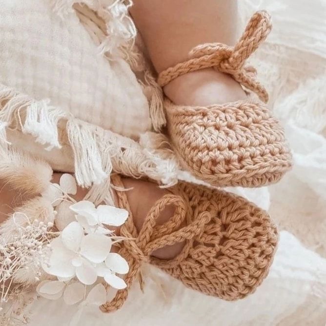 CROCHET PATTERN - Ballerina Slides