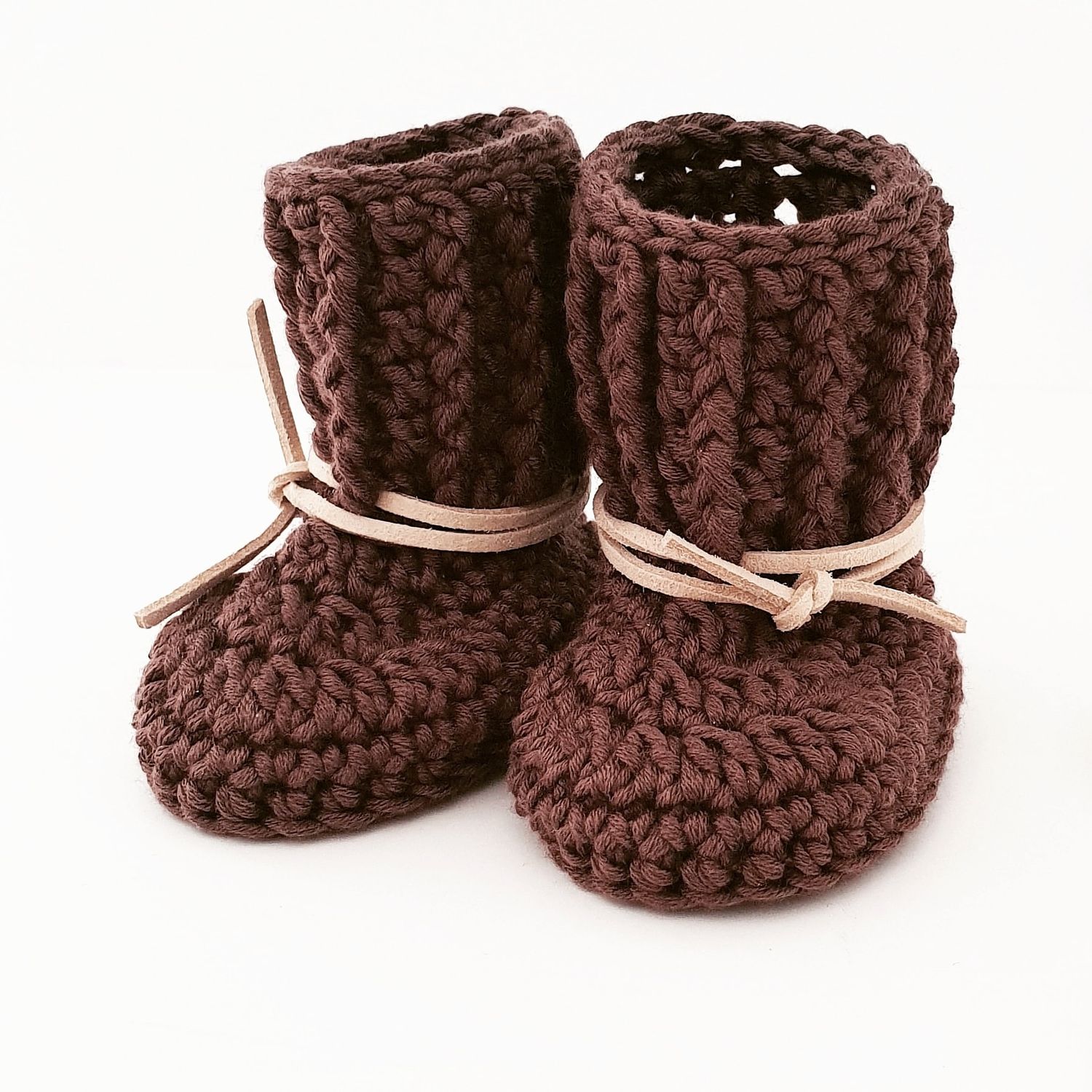 BOOTIES - Brown