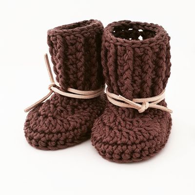 BOOTIES - Brown