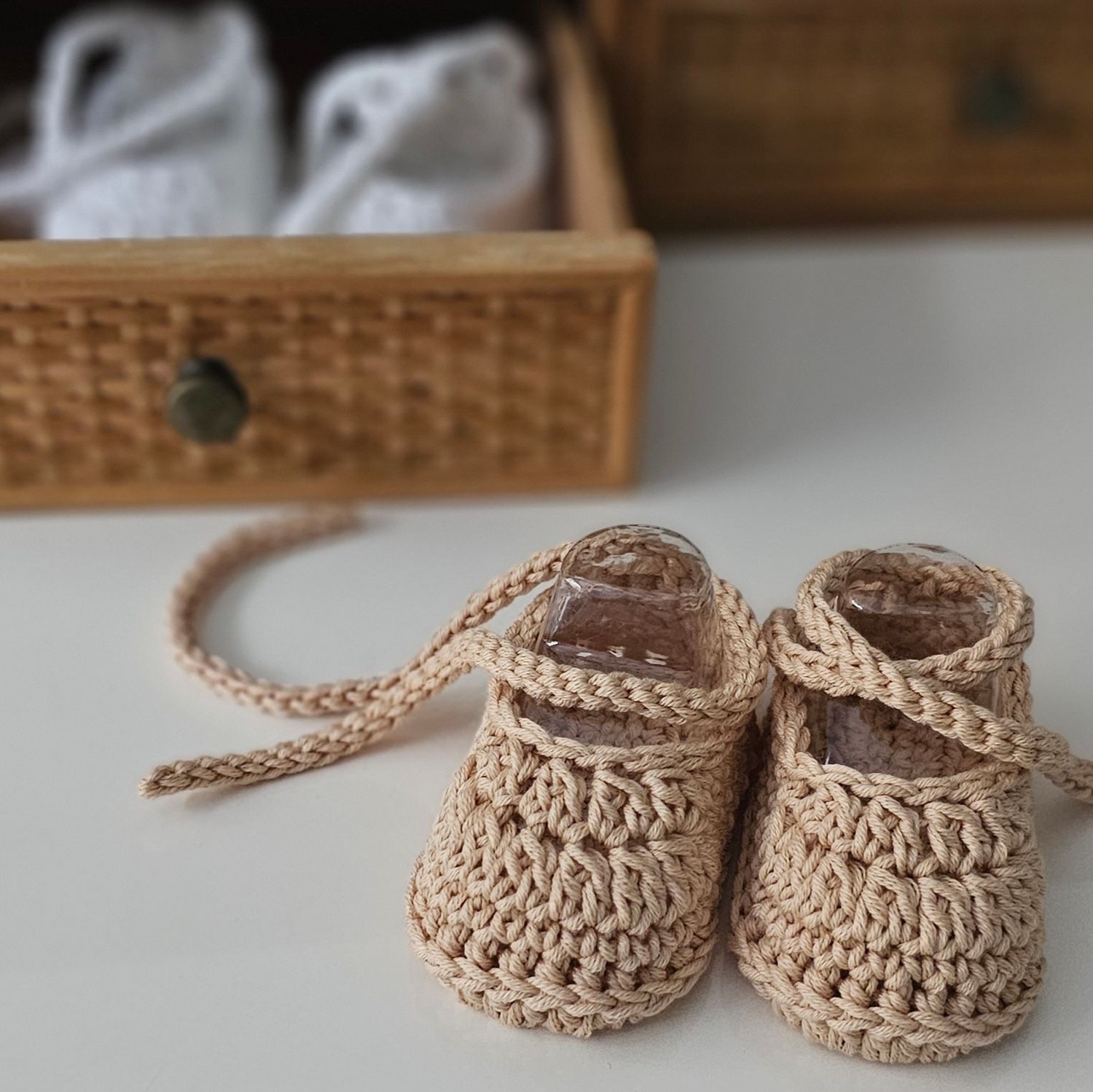 Baby Booties - Ballerina Style