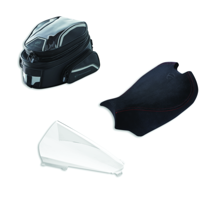 Touring Panigale V4 accessory package. Touring Panigale V4 accessory package.