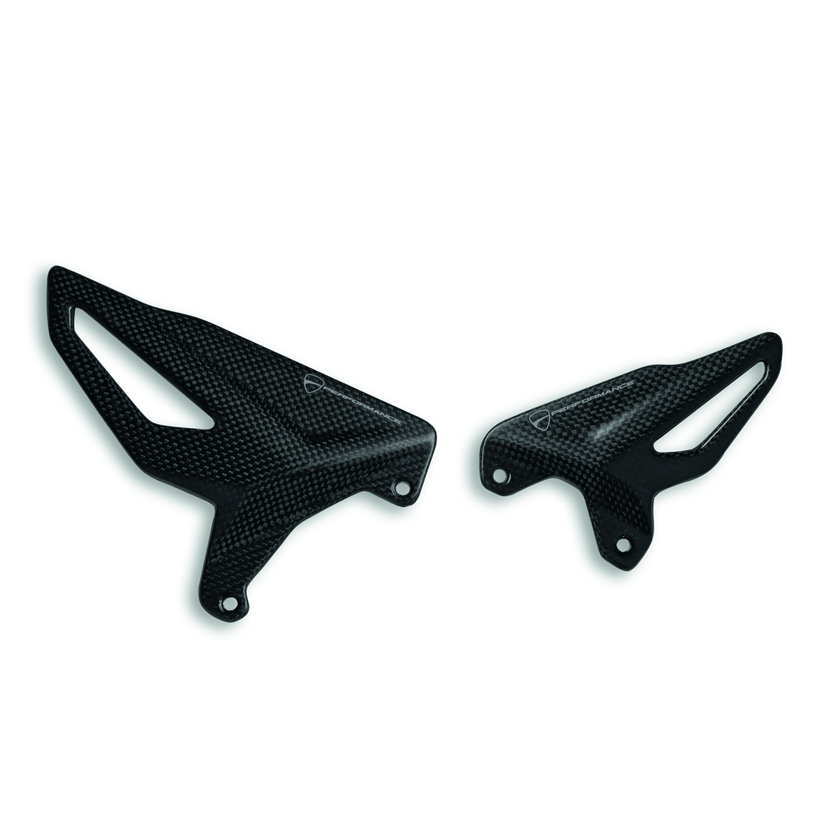 Carbon fiber heel guards. 96981061A