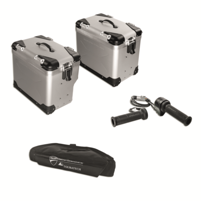 Touring Multistrada 1260 Enduro accessory package. Touring Multistrada 1260 Enduro accessory package.