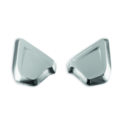 Billet aluminum caps to plug mirror mounting holes. Billet aluminum caps to plug mirror mounting holes.