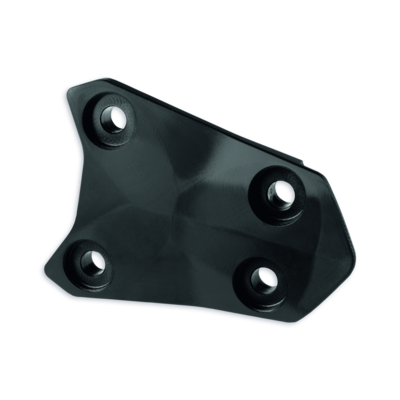 Number plate holder fastening cover pad. Number plate holder fastening cover pad.