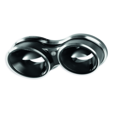 Endcaps for type-approved silencers. Endcaps for type-approved silencers.