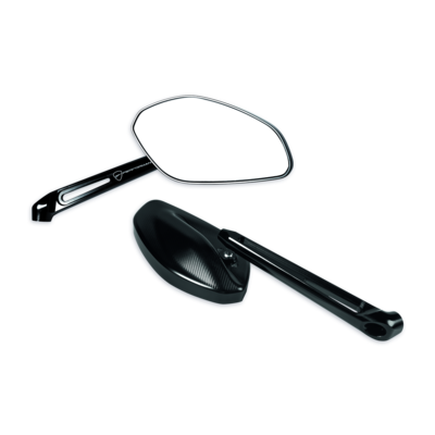 Billet aluminium rearview mirror Black LH Billet aluminium rearview mirror Black LH