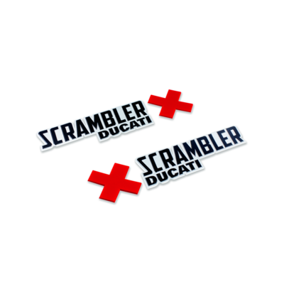 Set of Scrambler Urban Enduro logos. Set of Scrambler Urban Enduro logos.