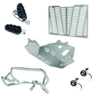 Multistrada 950 Enduro accessory package. Multistrada 950 Enduro accessory package.