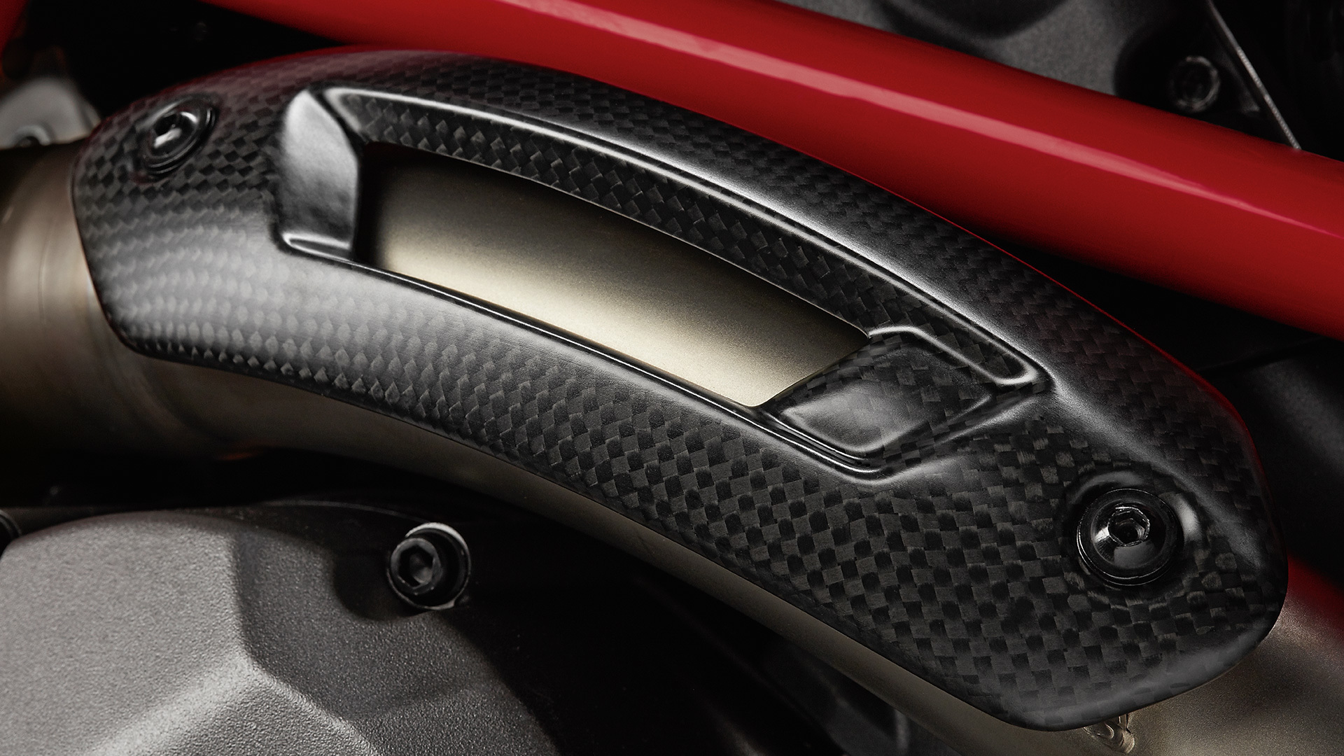 Carbon heat guard.