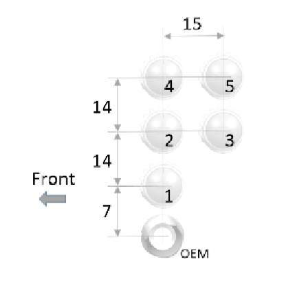 Adjustable rider footpeg kit.