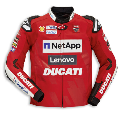 Replica Ducati Team 19 - Leather jacket Replica Ducati Team 19 - Leather jacket