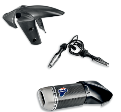 Sport Multistrada 1260 accessory package. Sport Multistrada 1260 accessory package.