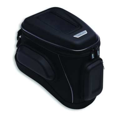 TANK BAG WITH TANK-LOCK FASTENER. TANK BAG WITH TANK-LOCK FASTENER.