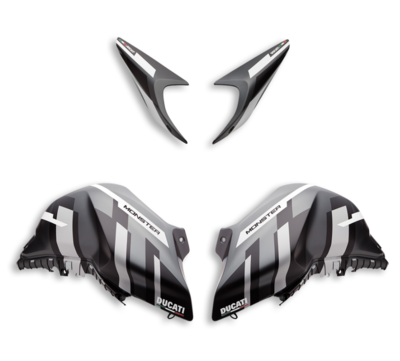 MONSTER GP CUSTOMISATION KIT GREY MONSTER GP CUSTOMISATION KIT GREY