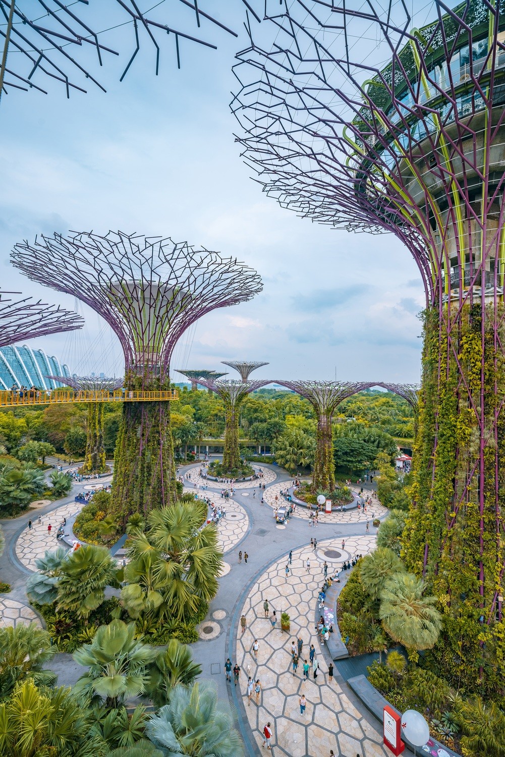 View over Gardens By The Bay