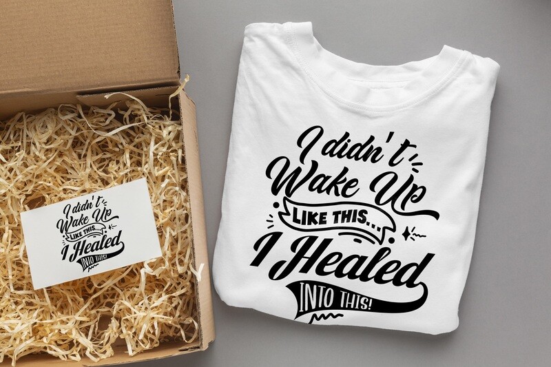 I Healed Into This - White Tee