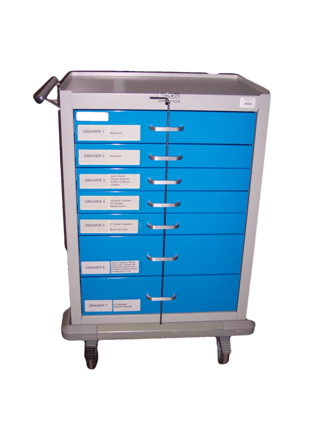Waterloo Unicart Crash cart
