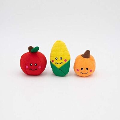 Zippy Paws 3 pack fall harvest