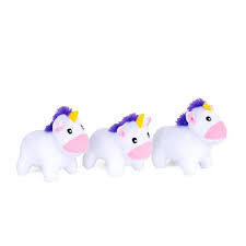 Zippy Paws 3 pack unicorns