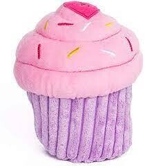 Zippy Paws Birthday Plush cake pink