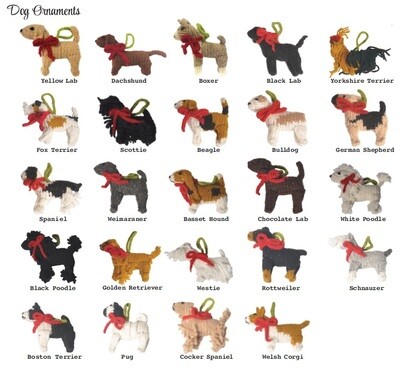Chilly Dog Dog Breed Ornaments