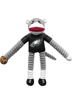 Philadelphia Eagles Team Sock Monkey Pet Toy