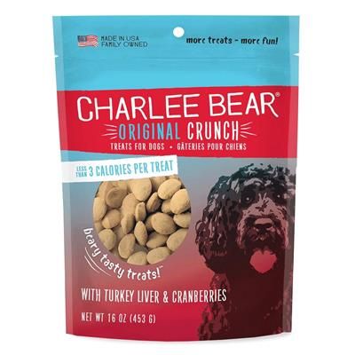 Charlee Bear Dog Turkey Liver &amp; Cranberry Treat 16oz.
