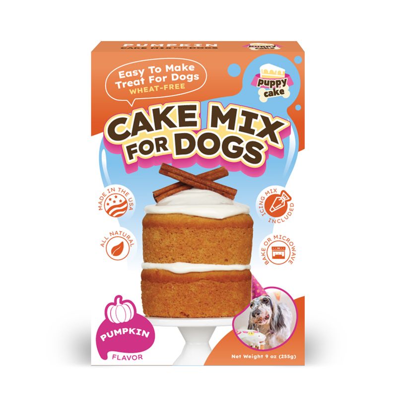 Puppy Cake - Dog Birthday Cake Mixes with Icing Pumpkin