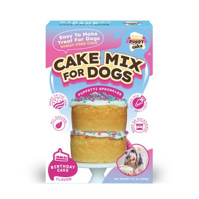 Puppy Cake - Dog Birthday Cake Mixes with Icing Birthday Cake