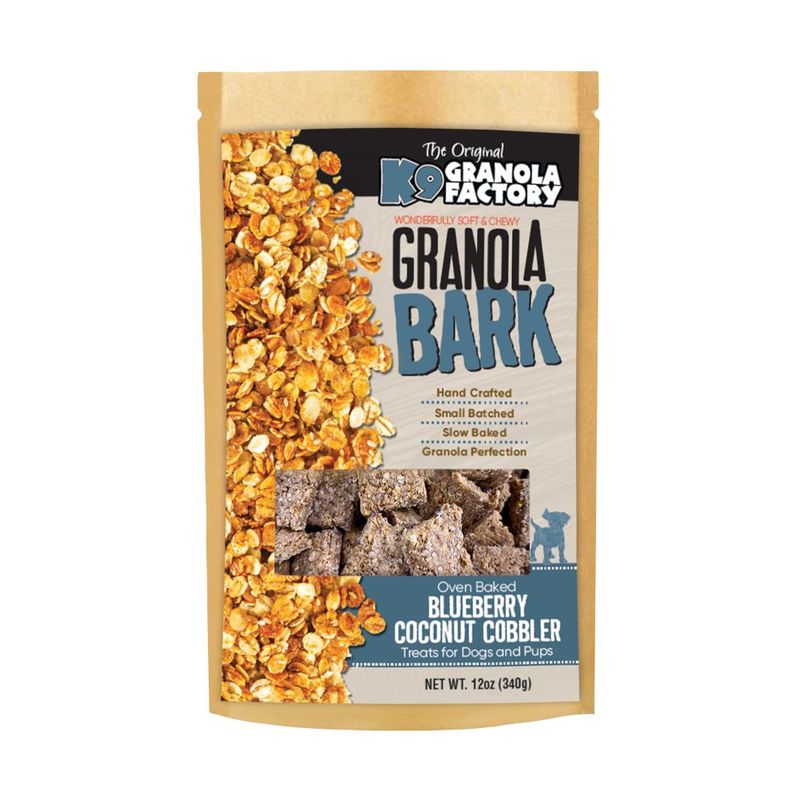 K9 Granola BARK - Blueberry Coconut Cobbler