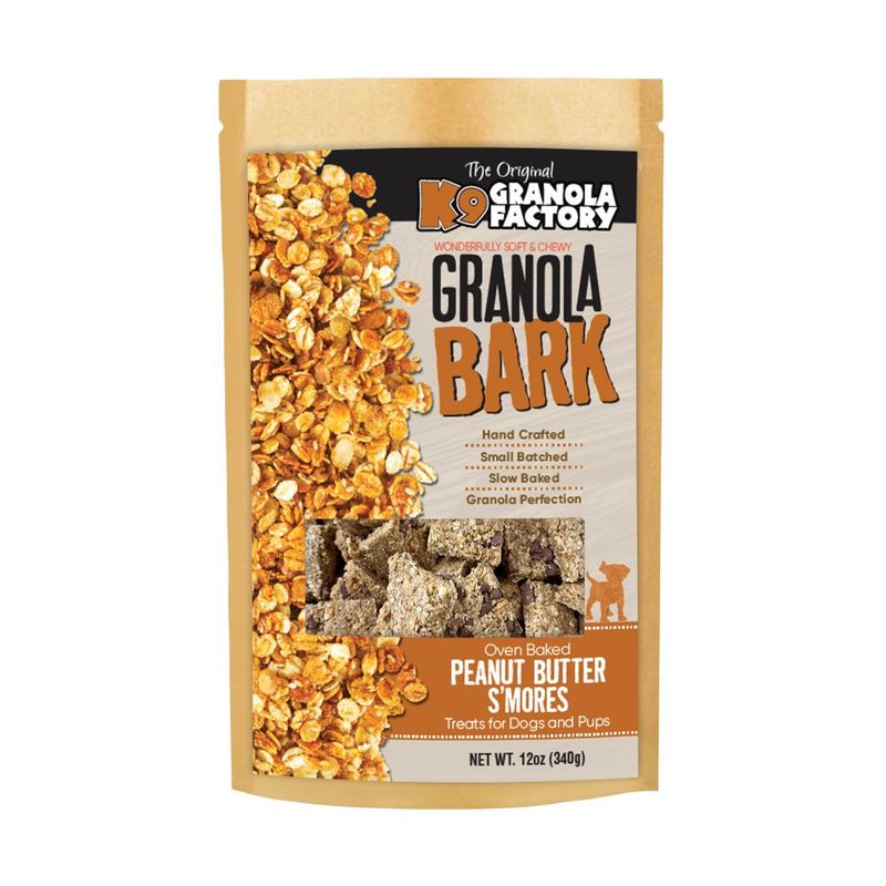 K9 Granola BARK - Peanut Butter S'mores