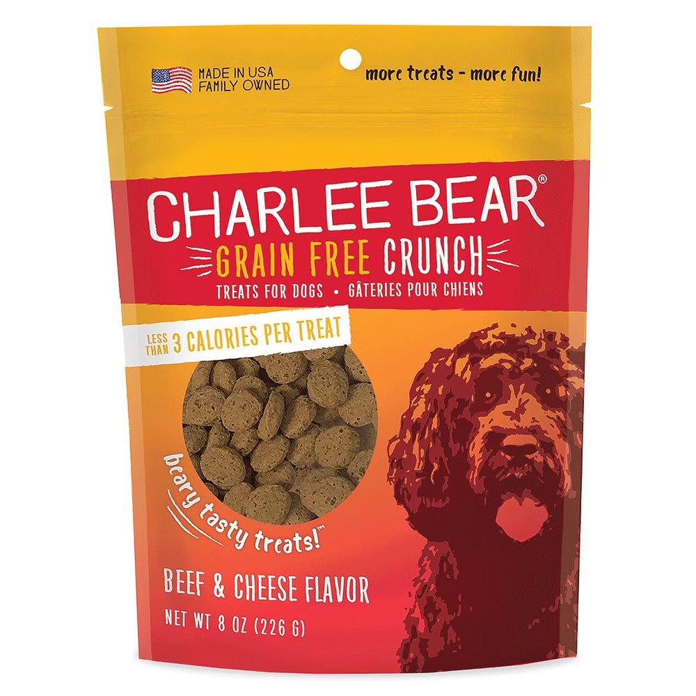 CHARLEE BEAR Crunch Beef Liver &amp; Cheese 8oz