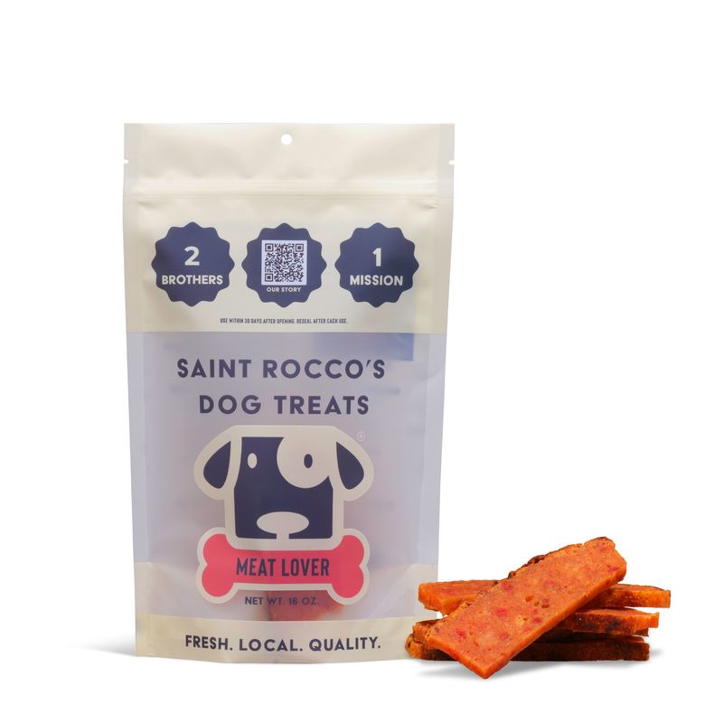 Saint Rocco's Treats 3oz Meat Lover Dog Treats