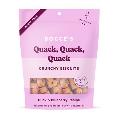 Bocce's Bakery Quack Crunchy Biscuits