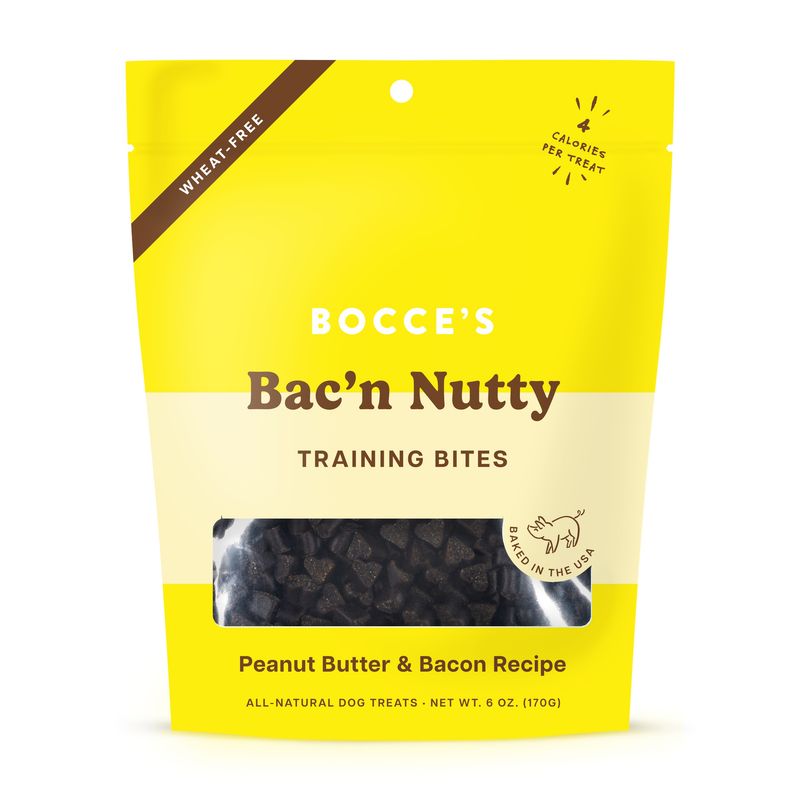 Bocce's Bakery Bac N Nutty Training Bites