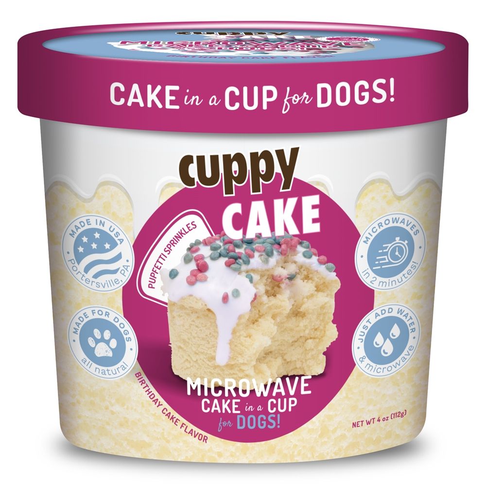Puppy Cake Microwave Cuppy Cake Mix Birthday Cake
