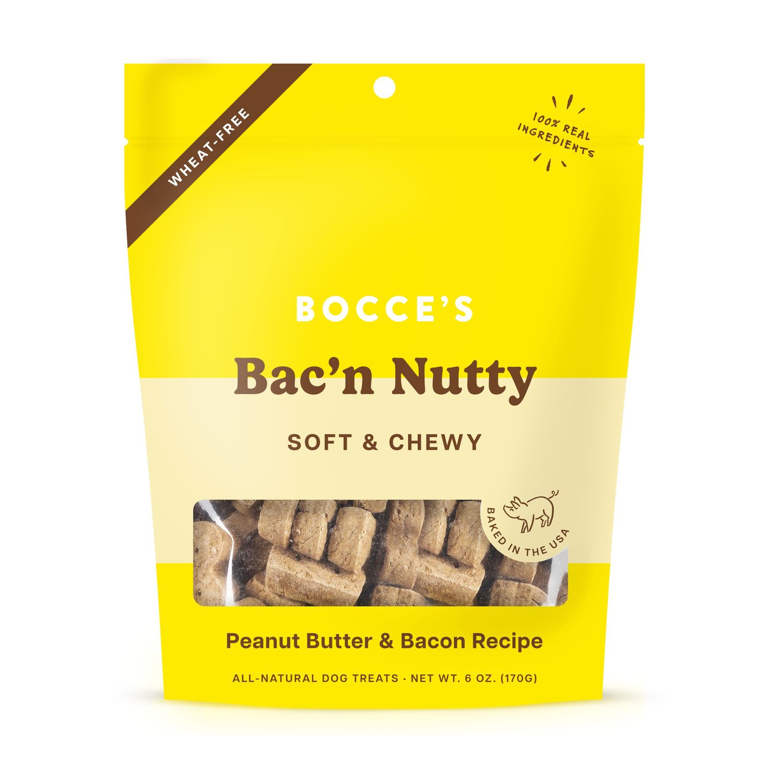 Bocce's Bakery Bac N Nutty Soft &amp; Chewy
