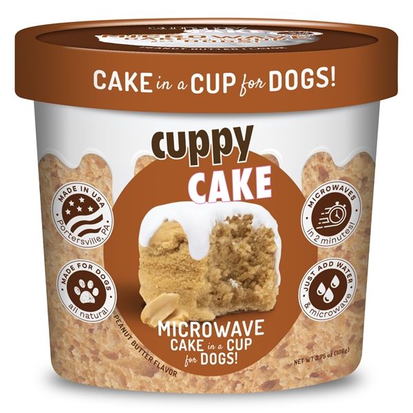 Puppy Cake Microwave Cuppy Cake Mix Peanut Butter