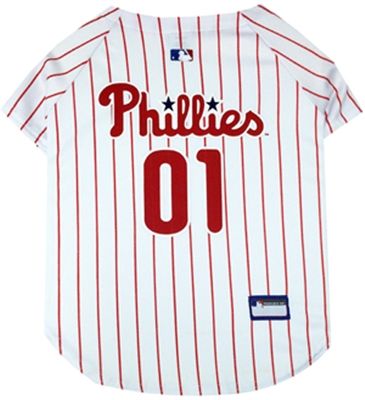 Philadelphia Phillies White Pinstripe Jersey