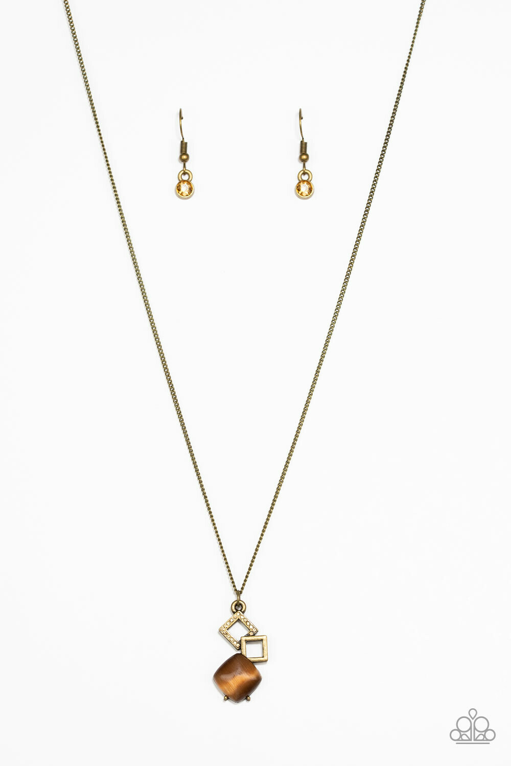 Stylishly Square - Brass