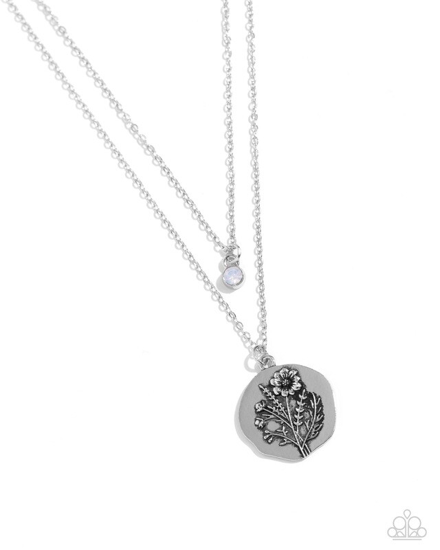 Birthstone Beauty - White-opalescent