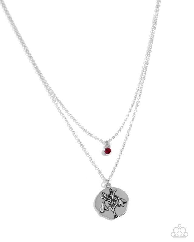 Birthstone Beauty - Red- garnet