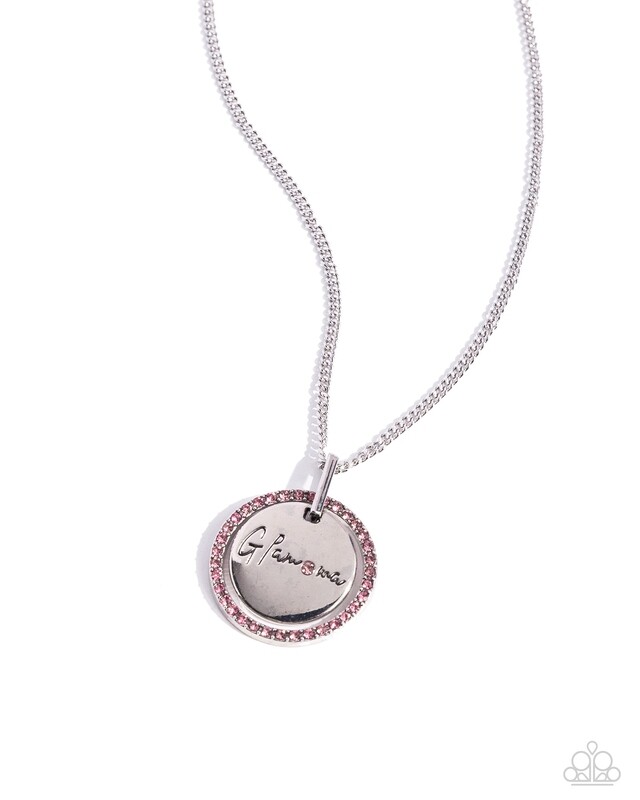 Glamorous - Pink  Necklace