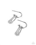 Safety Pin Sentiment - White x 1
