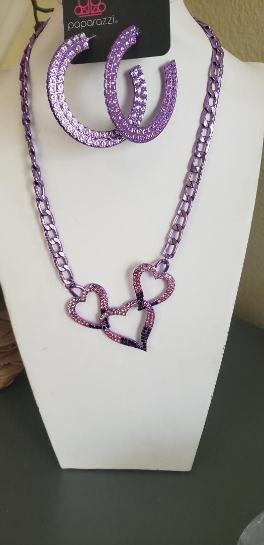Eclectically Enamored- purple set